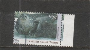 Australian Antarctic Territory  Scott#  L86  Used  (1992 Weddell Seal)