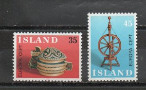 Iceland 490-491 MNH