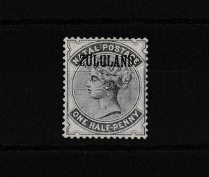Zululand QV 1888/93 1/2d O/P SG13 MH BP15140