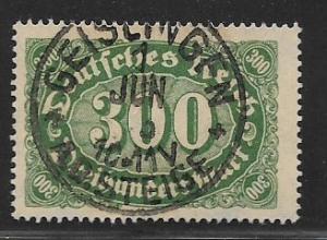 Germany Sc. # 201 Used Inflation wmk 126 L10