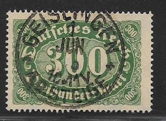 Germany Sc. # 201 Used Inflation wmk 126 L10