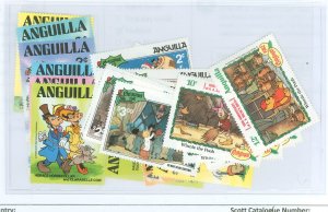 Anguilla #434/518 Mint (NH) Multiple