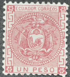 DYNAMITE Stamps: Ecuador Scott #11  UNUSED