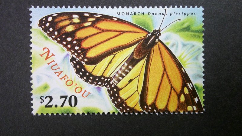 Tonga Niuafo'ou 2000 Scott# 225-228 Butterflies Complete Mint XF NH set ...