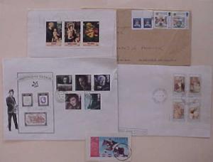 GREAT BRITAIN  SCOTLAND GRUNAY 1982, SANDA 1967, STAFFA 2000 & 1972 STAMP