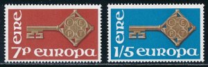 Europa CEPT - Ireland MNH Set (1968)