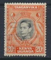 Kenya Uganda Tanganyika SG 139 perf 13¼ Used