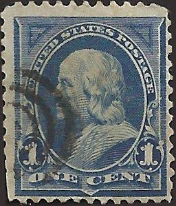 # 264 BLUE USED BEN FRANKLIN
