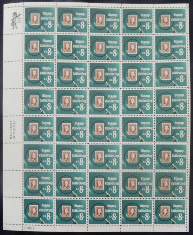 MALACK 1474 8c Stamp Collecting, F-VF NH or better, ..MORE.. sheet1474