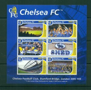 Grenada #3294 (2002 Chelsea Football Club sheet) VFMNH CV $6.50