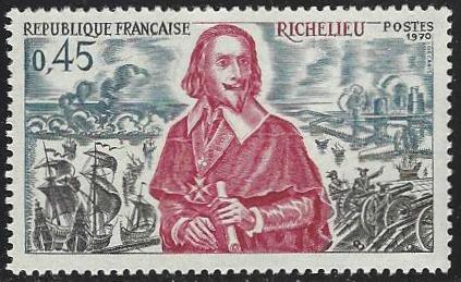 France #1286 MNH Richellieu Single Stamp