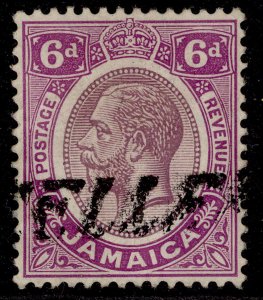 JAMAICA GV SG64, 6d dull & bright purple, USED. Cat £10.