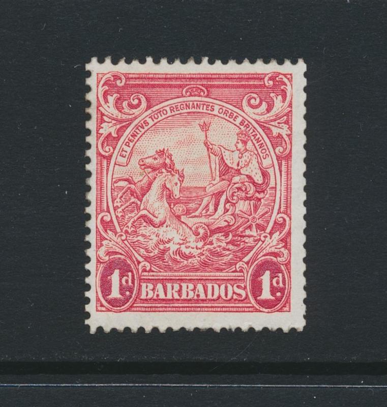 BARBADOS 1939, 1d PERF 13½x13, VF MNH SG#249 CAT£275 (SEE BELOW) 