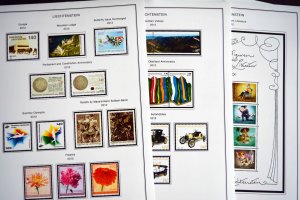 COLOR PRINTED LIECHTENSTEIN 2011-2020 STAMP ALBUM PAGES (66 illustrated pages)