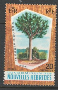 French New Hebrides 1969 Kauri Pine Scott # 151 MNH