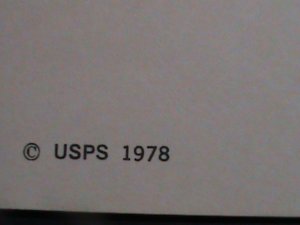 ​UNITED STATES -PC-1978  MOLLY PITCHER-MONMOUTH,1778 MNH POST CARD-VERY FINE