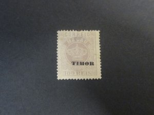 Timor 1885 Sc 8 MH