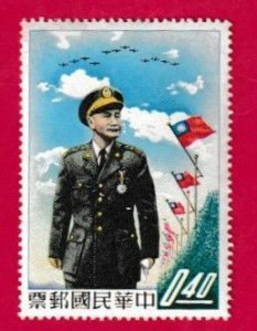 TAIWAN SCOTT#1204 1958 PRESIDENT CHIANG KAI-SHEK - MH