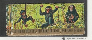 Guinea, Postage Stamp, #C137-C142 Used, 1977 Animals