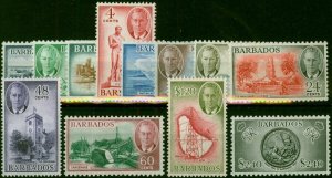 Barbados 1950 Set of 12 SG271-282 Fine LMM