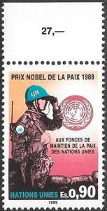 United Nations UN Geneva 1989 Scott # 175 Mint NH. Ships Free With Another Item.
