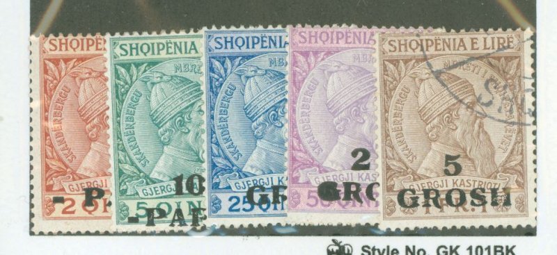 Albania #47-8/50-2 Unused