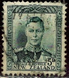 New Zealand: 1947: Sc. #: 261, Used Single Stamp