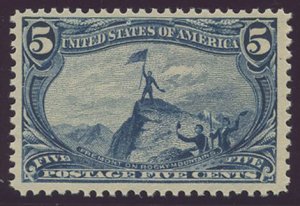 US Scott #288 Mint, FVF, NH