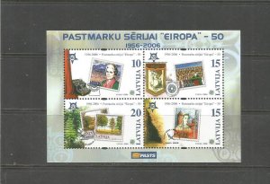 Europa Stamps, 50th Anniv.