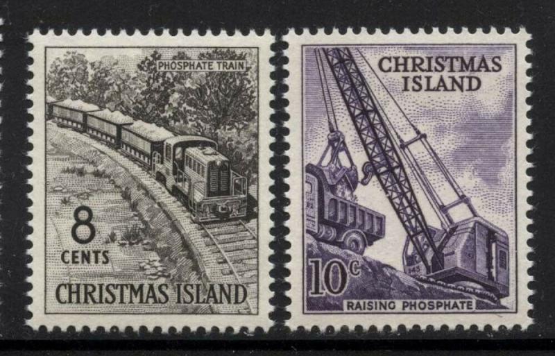 Christmas Islands 1963 Definitive set Sc# 11-20 NH