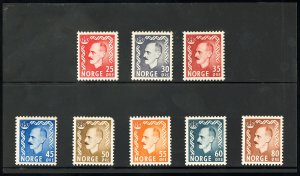 Norway Stamps # 310-17 MLH VF Scott Value $83.00