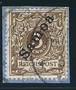 Samoa 51 Mi 1 Used F/VF 1900 SCV $15.00