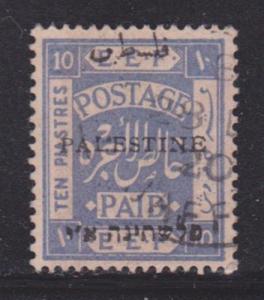 Palestine 24c VF-used light cancel nice color cv $ 58 ! see pic !