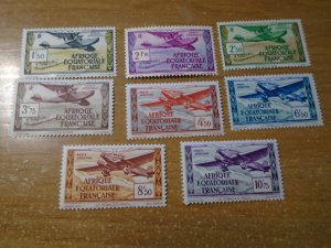 French Equatorial Africa  #  C1-8  MH