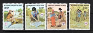 Congo 1982 MNH Sc 631-4