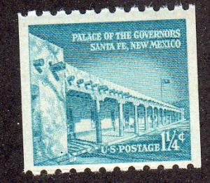 United States 1054A - Mint-NH - Palace of the Gov (Hor.Coil)