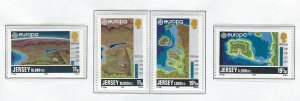 Jersey   mnh s.c.# 285-288