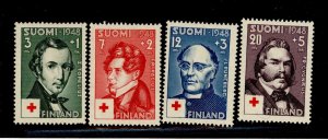 Finland #B87-B90  Single (Complete Set)