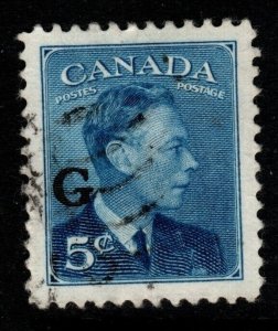 CANADA SGO184 1952 5c BLUE FINE USED