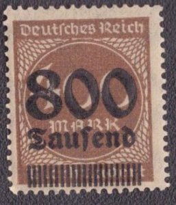 Germany 265 1923 MH