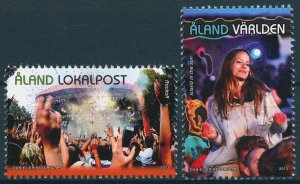 Aland 2013 MNH Popular Music Festivals Rockoff Island in the Sun 2v Set Stamps