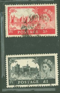 Great Britain #310/312 Used