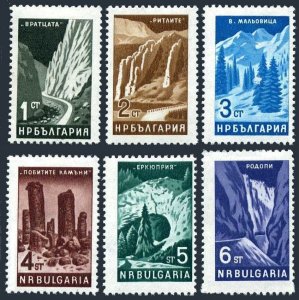 Bulgaria 1372-1377, MNH. Michel 1470-1475. Views, 1964. Vratcata mountain road,