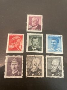 Czechoslovakia sc 374-379 MH+u