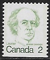 Canada # 587 - Sir Wilfrid Laurier - MNH.....(G4)