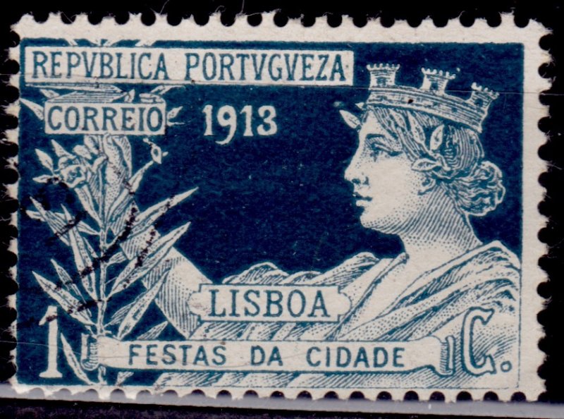 Portugal, 1913, Postal Charity Tax, 1c, sc#RA3, used