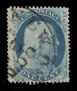 MOMEN: US STAMPS #24 66R5 TYPE Va PLATE 5 USED LOT #81211*