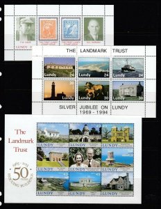 LUNDY #191//392 Commem issues (Mint NEVER HINGED) - Nice