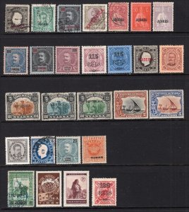 Portuguese Colonies Selection of 117 Stamps Mint-Used Many Better ECV$225-250