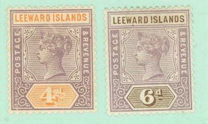 Leeward Islands #4-5 Unused Single (Queen)